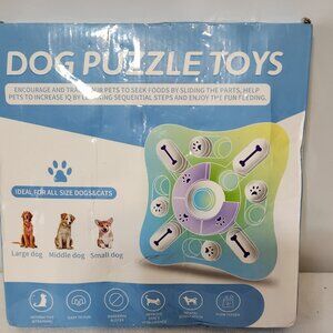 Dog Puzzle Toys, Treat Dispensing Dog Enrichment Toys for IQ Training and Brain